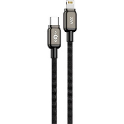 KLGO S-152 Braided USB-C to Lightning Cable 30W 3m Black