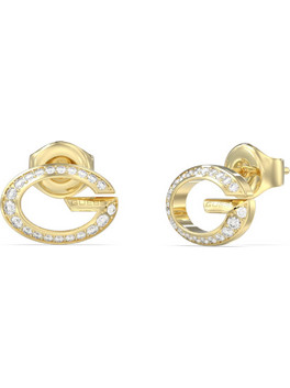 Guess G Camden Γυναικεία Σκουλαρίκια Καρφωτά από Ατσάλι Xρυσά UBE06338JWYGT