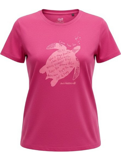 Jack Wolfskin Παιδικό T-Shirt Κοντομάνικο Φούξια 1609291-2019-152