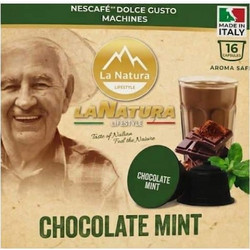 La Natura Lifestyle Κάψουλες Σοκολάτα Chocolate Mint Συμβατές με Μηχανή Dolce Gusto 16τμχ