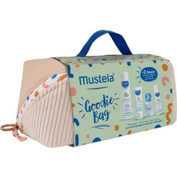 Mustela Goodie Bag Gentle Cleansing Gel 200ml + Musti Scented Water 50ml + Hydra Bebe Facial Cream 40ml + Hydra Bebe Body Lotion 50ml + Nεσσεσέρ