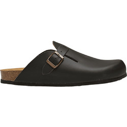 Plakton Ανδρικά Ανατομικά Σαμπό Καφέ Leather Marron 171539-002