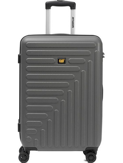 CAT Rockford 84683-67160 Βαλίτσα Μεσαία 67.5x45x26cm με 4 Ρόδες Γκρι