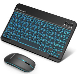 Techsuit WKM1 Black Ασύρματο Σετ Πληκτρολόγιο & Ποντίκι
