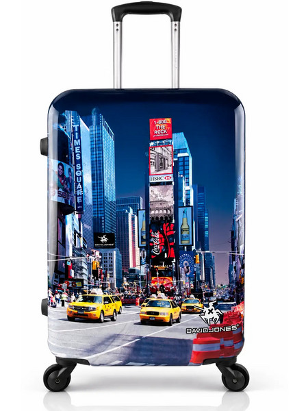 David Jones BA-2000-3 Βαλίτσα Μεσαία 60x42x24cm με 4 Ρόδες Μπλε