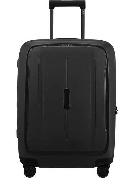 Samsonite Essens 158554SM-1374 Βαλίτσα Καμπίνας 55x40x23cm με 4 Ρόδες Μαύρη