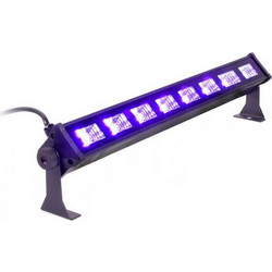 Light4me ABE00968 8x3W Φωτορυθμικό Μπάρα LED UV