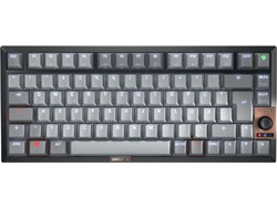 Cherry KW 300 Ασύρματο Μηχανικό Gaming Πληκτρολόγιο TenKeyLess με Cherry MX2A Brown Διακόπτες RGB Grey