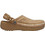 Crocs Men Crafted Vegan Suede Stitch Clog Sepia 214048-2EY