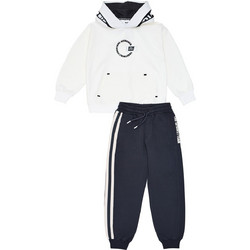 Sprint Παιδικό Σετ Φόρμας Λευκό Navy Μπλε 262-3003-133