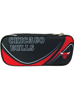 Back Me UP NBA Chicago Bulls Κασετίνα Μαύρη Κόκκινη 378-16141