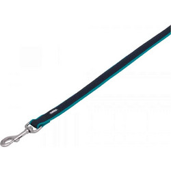 Nobby Mesh Preno Λουρί Σκύλου 1.2m x 15mm Μαύρο Πετρόλ