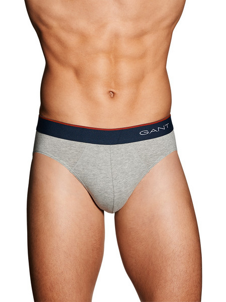 Gant Ανδρικό Σλιπ Βαμβακερό Γκρι 3GU1001-093