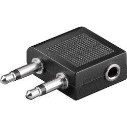 Goobay 61004GB-1 Αντάπτορας Ήχου 2x 3.5mm Male to 3.5mm Female