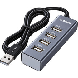 Moxom MX-HB04 USB Hub 2.0 USB-A με 4 Θύρες USB-A