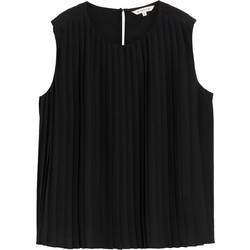 Tom Tailor Γυναικείο Καλοκαιρινό Top Ριπ Μαύρο 1043223-14482