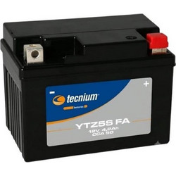 Tecnium Μπαταρία Μοτοσυκλέτας YTZ5S 4.2Ah
