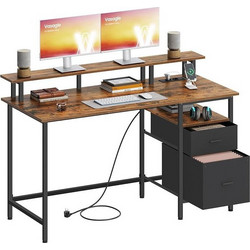 Vasagle Γραφείο Υπολογιστή Ξύλινο 140x60x90cm LWD094K02V1