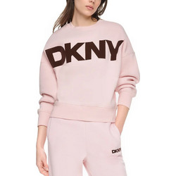 DKNY Γυναικείο Φούτερ Ροζ DP6T1748-P7K4