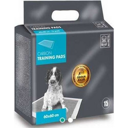 M-Pets Επιδαπέδιες Πάνες Σκύλου με Ενεργό Άνθρακα 60x60cm 15τμχ