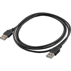 Akyga AK-USB-11 Καλώδιο USB-A Male 2.0 to USB-A Male 1.8m Black