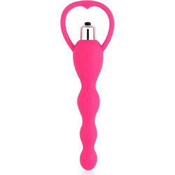 Guilty Toys Silkey Πρωκτικές Μπίλιες με Δόνηση 17cm Ροζ 128019835