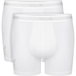 Sloggi Ανδρικά Μποξεράκια Σετ 2Pack Λευκά 10224737-0003