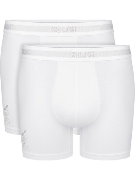 Sloggi Ανδρικά Μποξεράκια Σετ 2Pack Λευκά 10224737-0003