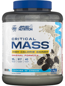 Applied Nutrition Critical Mass Original Cookies & Cream Πρωτεΐνη Ορού Γάλακτος Όγκου 2.4kg