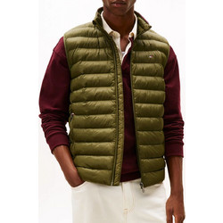 Tommy Hilfiger Αμάνικο Ανδρικό Μπουφάν Puffer Χακί MW0MW37677-MT1
