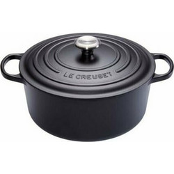 Le Creuset Signature Πυρίμαχη Μαντεμένια Κατσαρόλα Στρογγυλή με Καπάκι 26cm STORE
