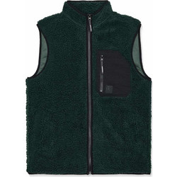 Volcom Αμάνικο Ανδρικό Μπουφάν Χειμωνιάτικο Puffer Χακί A1832602-SCB