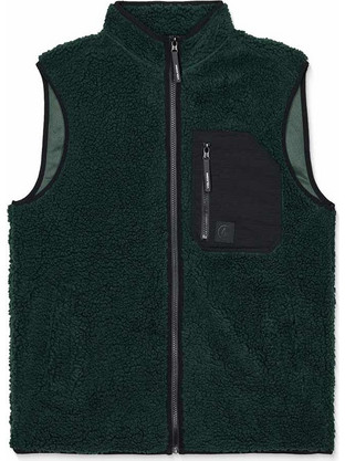Volcom Αμάνικο Ανδρικό Μπουφάν Χειμωνιάτικο Puffer Χακί A1832602-SCB