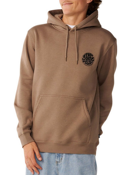 Rip Curl Ανδρικό Φούτερ με Κουκούλα & Τσέπες Καφέ CFEGM9-0309