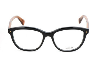 Lanvin VLN716M BLKY Ανδρικός Σκελετός Γυαλιών Οράσεως Κοκάλινος Μαύρος Καφέ