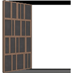 Vicoustic VicPattern Ultra Beat XL Ηχοαπορροφητικά Πάνελ 119x59.5x5cm 2τμχ Dark Walnut