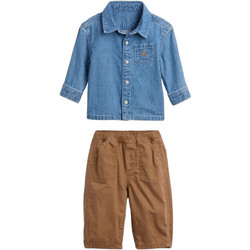 Gap Βρεφικό Σετ για Αγόρι Royal Blue Καφέ 909071000