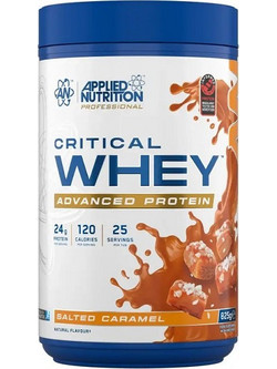 Applied Nutrition Critical Whey Salted Caramel Πρωτεΐνη Ορού Γάλακτος Γράμμωσης 850gr