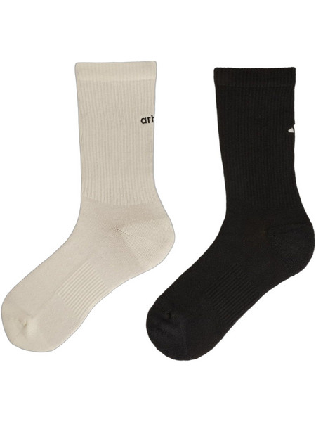 Adidas x Arte Antwerp Ανδρικές Κάλτσες Ψηλές Μπεζ Μαύρες 2Pack KS3444