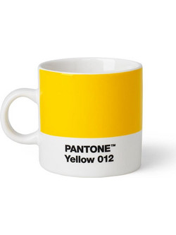 Pantone Φλιτζάνι Espresso Πορσελάνης Κίτρινο 120ml 101040012