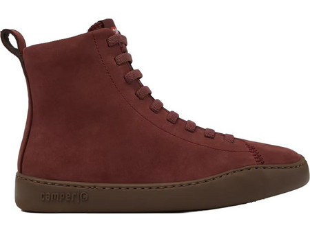 Camper Γυναικεία Μποτάκια Αστραγάλου Suede Μπορντό K400817-004