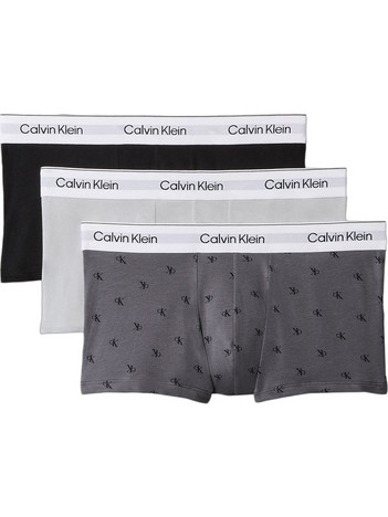 Calvin Klein Ανδρικά Μποξεράκια Σετ 3Pack LV00NB4847-X2U