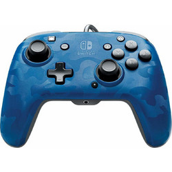 PDP Faceoff Deluxe+ Wired Controller για Switch Blue