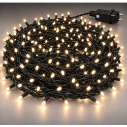 Eurolamp 1500 Χριστουγεννιάτικα Λαμπάκια LED σε Σειρά Εξωτερικού Χώρου Θερμά Λευκά 75m 600-13621