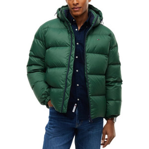 Tommy Jeans Ανδρικό Μπουφάν Χειμωνιάτικο Puffer Πράσινο DM0DM19786-MBM Tommy Jeans Ανδρικό Μπουφάν Χειμωνιάτικο Puffer Πράσινο DM0DM19786-MBM