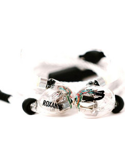 JH Audio Universal Roxanne Ακουστικά Ψείρες In-Ear Διαφανή
