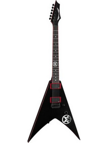 Dean Vengeance Greg Tribbett Ηλεκτρική Κιθάρα V Style με Μαγνήτες HH & Ταστιέρα Rosewood Matte Black