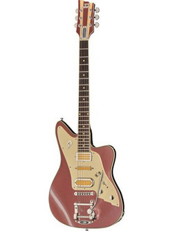Duesenberg Joey Landreth Ηλεκτρική Κιθάρα Alternative με Μαγνήτες HSH & Ταστιέρα Rosewood Catalina Sunset Rose