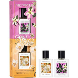 The 7 Virtues Vanilla Woods Eau de Parfum 6ml + Amber Orchid Eau de Parfum 6ml
