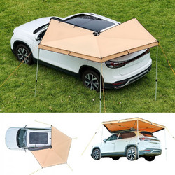 Vevor Σκίαστρο Παραλίας Αυτοκινήτου Μπεζ 319x307x210cm QCCP12759FTSTOWKB001V0
